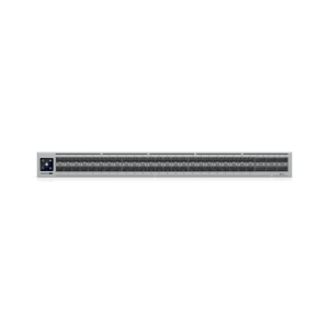 unifi switch enterprise campus aggregation, capa 3, 48 puertos etherlighting sfp28 de 25g, 6 puertos qsfp28 de 100g, 5 abanicos, ruteo dinámico bgp, doble fuente redundante, alta disponibilidad, enlace multichasis (mc lag)