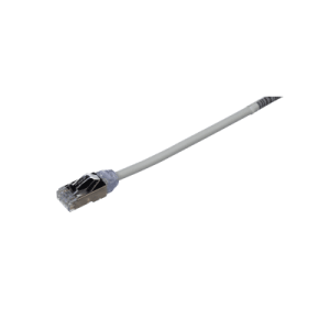 patch cord cat6a, diametro reducido 28 awg, blindado s/ftp, cm/ls0h, 5 m, color gris