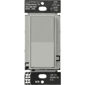 (radiora3) apagador sunnata color blanco para linea radio ra3, 8a de iluminacion, 5.8a motor