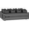 dock station de escritorio con 8 estaciones de carga para body cams / doble interfaz de red / 4 bahías de hdd / carga y respaldo automático / prevención de pérdida de datos / cobertura cíclica / reproducción d