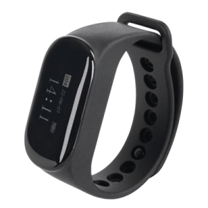reloj buscador td112 ipx7 / resistente al agua / pantalla oled / 180mah / 48 horas standby / 80 100m distancia de recepción / compatible con 50 botones td009 y t114 / 7 idiomas / almacenamiento de 10 mensajes