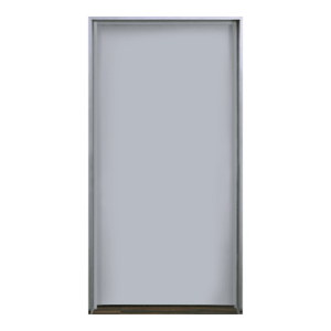 puerta metálica galvanizada 3x7 pies / resistente a fuego por 180 min. /preparación para cerradura cilíndrica y refuerzo para cierra puerta