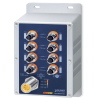 switch industrial ip67 8 puertos 10/100tx m12 / ieee 802.3at poe+ / 180w poe budget / 40~75°c / aluminio / din rail y montaje en pared / protección esd y sobretensiones de 6kv