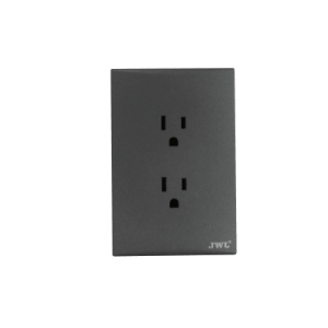 placa con 2 toma corriente duplex 2p y t 10 15 a 127 v 60 hz