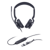 diadema alámbrica yealink uh46 dual usb c/a certificada con microsoft teams