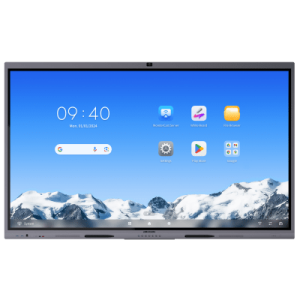 pantalla interactiva touch de 65" android 13 / google suite preinstalado con certificación edla / cámara web 8 mp / resolución 4k / bocinas integradas / entradas hdmi y vga / incluye 2 lápices para escribir