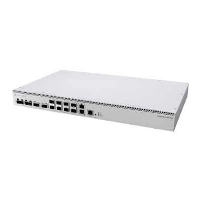 switch de red mikrotik crs812 ddq / 400 gbps / 8 puertos sfp56 de 50g / 2 puertos qsfp56 de 200g / 2 puertos qsfp56 dd de 400g / routeros v7 / arm quad core 2 ghz / 4 gb ram / rackmount switch de red mikrotik crs812 ddq / 400 gbps / 8 puertos sfp56 de 50g / 2 puertos qsfp56 de 200g / 2 puertos qsfp56 dd de 400g / routeros v7 / arm quad core 2 ghz / 4 gb ram / rackmount