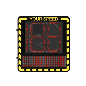 radar de velocidad/ pantalla led / detección de velocidad en tiempo real / rango de detección de 100 m / hasta 32 objetivos detectados / ip66 / compatible con wi fi y ethernet