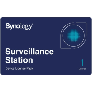 licencia de dispositivos de vigilancia synology | paquete de 1 licencia | compatibilidad con cámaras ip, módulos de e/s, altavoces ip | gestión centralizada cms | licencias predeterminadas incluidas.