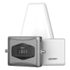 kit amplificador de señal celular 4g / mejora las llamadas convencionales y volte / soporta los datos de las tecnologías 2g, 3g y 4g de telcel, at&t y movistar / cubre hasta 600 m2.