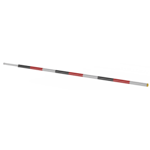 brazo de fibra de carbono 3 mts solo compatible con barrera hikvision ds tmg520m/b(3m) / no compatible con otras barreras