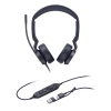 diadema alámbrica yealink uh44 dual usb c/a certificada con microsoft teams