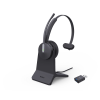 diadema inalámbrica wh64 hybrid mono de yealink con certificación teams y busylight integrado