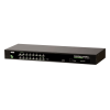 switch kvm 8/16 puertos ps/2 usb vga / control de hasta 64 o 256 computadoras / conexión dual ps/2 y usb / soporte multiplataforma / resolución de video 2048 x 1536 / montaje en rack o escritorio / firmware actualizable