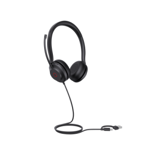 diadema alambrica uh35 mono de yealink usb c/a