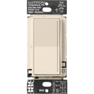 (radiora3) atenuador táctil sunnata dimmer pro color light almond (la) para linea radio ra3, requiere cable neutro 250w led / cfl