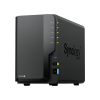 nas diskstation ds225+ | 2 bahías | intel celeron j4125 | 2 gb ddr4 | hasta 40 tb | puertos 1gbe y 2.5gbe | usb 3.2 gen 1 | compatible con raid | synology dsm.