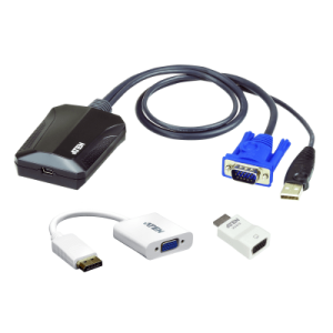 kit de ti del adaptador para carrito de emergencia de consola kvm usb para ordenador portátil