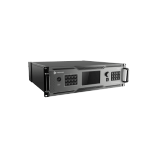 switcher de presentación 4k / hasta 12 capas dl (2 main + 10 pip) / 10g fibra Óptica 10 km / hdmi 2.0 dp 1.2 12g sdi / modos duales switcher y pgm / dante audio 32x32 / multiviewer dedicado / backup automático