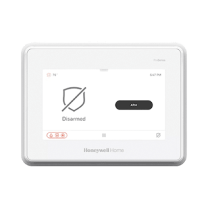sistema de alarma con pantalla touch de 7" compatible con sensores inalambricos dsc, bosh, 2gig,iti y serie 5800 agregando el modulo protakeovr1