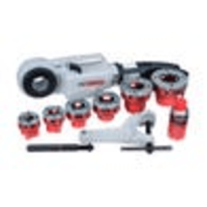 tarraja eléctrica para tubo / 1010 w / capacidad 1/2" 2" / velocidad roscado 25 15 rpm / reversa 58 rpm / peso 6 kg / doble aislamiento / incluye adaptadores monoblock y euroblock