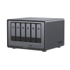 nas ugreen nasync dxp6800 pro / intel core i5 1215u 10 núcleos / 6 bahías sata + 2 m.2 nvme / 2 puertos thunderbolt 4 / 2 puertos 10gbe / 8k hdmi / pcie 4.0 x4 / ddr5 hasta 64gb / compatibilidad multiplataforma