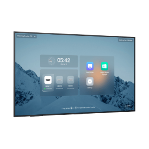 pantalla profesional yealink de 75" md 75 para salas de juntas, con integración a meetingbars y control inteligente