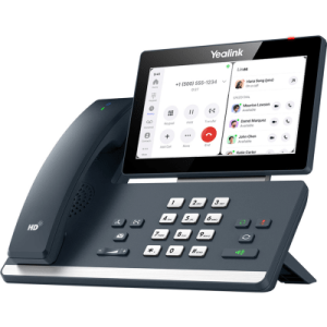 teléfono ip mp58 wh e2 con integración nativa a zoom y tecnología acoustic shield de doble micrófono