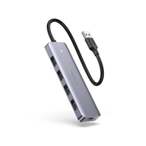 hub usb 3.0 / conversor usb a a 4x usb a 3.0 / 5 gbps / puerto tipo c para alimentación / protección sobrecorriente y cortocircuito / compatible windows linux mac os