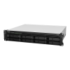 servidor de almacenamiento en red synology rackstation rs1221rp+ | 8 bahías | expandible a 12 bahías | cpu amd ryzen v1500b | 4 gb ddr4 ecc | raid soportado | 10/25gbe | virtualización certificada | protección de datos integral