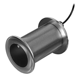 sonda de pesca chirp gt15m thf / banda media 85 165 khz / 600 w / profundidad máxima 365 m agua salada 580 m agua dulce / ancho de haz 24° 16° / compatible con rapidreturn™ / cable 15 m / carcasa acero inoxidable