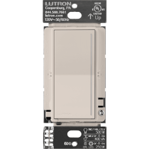 (radiora3) apagador sunnata color blanco para linea radio ra3, 8a de iluminacion, 5.8a motor