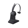 diadema inalambrica wh64 mono uc de yealink con acoustic shield 2.0 y funcionamiento dect bluetooth