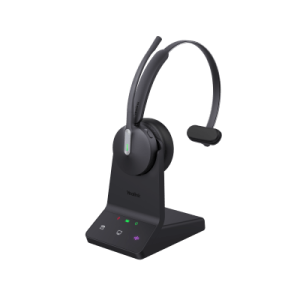 diadema inalambrica wh64 mono uc de yealink con acoustic shield 2.0 y funcionamiento dect bluetooth