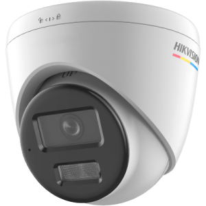 [dual light + colorvu] turret ip 2 megapixel / lente 2.8 mm / 30 mts ir + 30 mts luz blanca / micrófono integrado / acusense lite / exterior ip67 / dwdr / poe / micro sd