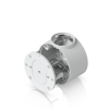 camera compact junction box – caja de conexiones antimanipulación para cámaras compactas dome y turret color blanco