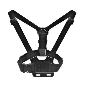 arnés de pecho para body cam | compatible con xmrr3 y xmrt3s | diseño ergonómico | longitud ajustable | material nylon | peso 299g