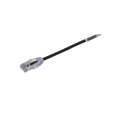 cable de parcheo tx6, utp cat6, diámetro reducido (28awg), color negro, 45 ft cable de parcheo tx6, utp cat6, diámetro reducido (28awg), color negro, 45 ft