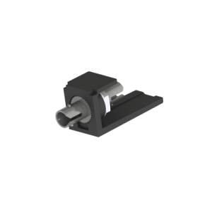 módulo acoplador st simplex, para fibra Óptica multimodo om3/om4, tipo mini com, color negro