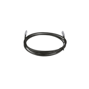 cable de parcheo utp, cat6a, 24 awg, cm, color negro, 26 ft