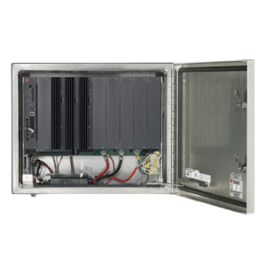 control de sirena ultravoice® y gabinete de batería con ip habilitado, bidireccional (radio de banda ancha y software smartmsg se venden por separado)