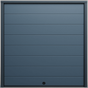 puerta d / garage d / alta calidad / linea central / color gris / acabdo deluxe / 9x9 pies / aislada / estilo americana.