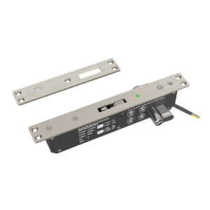 cerradura eléctrica para puertas corredizas tipo gancho / apertura con llave ambos lados / ip65