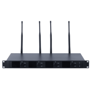 receptor micrófono inalámbrico digital uhf | transmisión digital u band pi/4 dqpsk | distancia 80 mts | encriptación de audio | 2197 ecualizaciones | 15625 efectos de reverberación | pantalla lcd