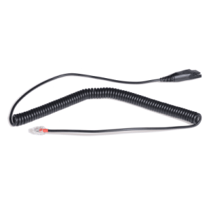 cable qd a rj9 de repuesto yealink para conexión de diademas profesionales a teléfonos de escritorio