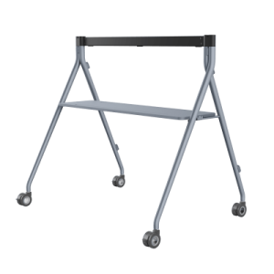 soporte profesional de piso con ruedas para meetingboard 65 pro de yealink