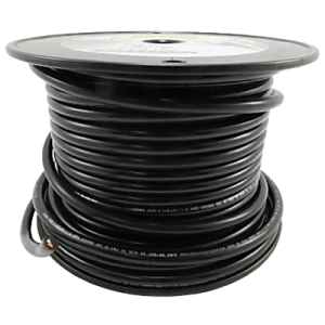 cable primario marino color rojo calibre 8 awg / 100 pies rollo / pvc retardante de llama negro / cobre estañado clase k / 600v 105°c / cumple ul 1015 1028 1230 1231