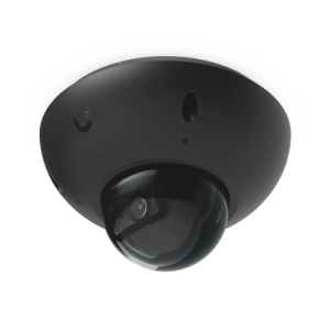 unifi g6 dome – cámara 4k antivandálica y todo clima con sensor de 8 mp (1/1.8”), motor de ia multi tops y visión nocturna infrarroja de largo alcance, color negro