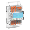 contador de energía mid / 65a 3x230/400v / modbus® m bus / 2x s0 / push in cage clamp® / pantalla lcd / bluetooth® / clase b / ip51