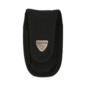 funda victorinox, fabricada en nailon color negro para navajas mediana victorinox.